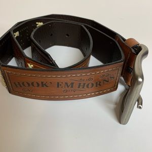 University of Texas belt.